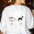 Boston Terrier Shirt Coffee And Boston Terrier Cute Dog For Men Women Girls Kids Women's Sweatshirt Back Print White