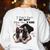 Boston Terrier Shirt I Didn't Fart My Butt Blew You A Kiss Women's Sweatshirt Back Print White