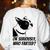 Boston Terrier Shirt Ok Seriously Who Farted Women's Sweatshirt Back Print White