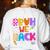 Bruh We Back Teachers First Day Back To School Teachers Women's Sweatshirt Back Print White Bruh We Back Teachers First Day Back To School Teachers Women's Sweatshirt Back Print White