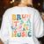 Bruh It's A Good Day To Make Music Musician Music Teacher Women's Sweatshirt Back Print White Bruh It's A Good Day To Make Music Musician Music Teacher Women's Sweatshirt Back Print White
