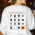Calculator Easy Halloween Costume For Math Teacher Women's Sweatshirt Back Print White Calculator Easy Halloween Costume For Math Teacher Women's Sweatshirt Back Print White