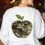 Camo Apple Camouflage Clothing School Student Camo Teacher Men Women Kids Women's Sweatshirt Back Print White