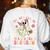 You Can't Scare Me Im A 2nd-Grade Boo Crew Teacher Halloween Women's Sweatshirt Back Print White