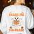 You Can't Scare Me I Teach 5th Grade Retro Teacher Halloween Women's Sweatshirt Back Print White You Can't Scare Me I Teach 5th Grade Retro Teacher Halloween Women's Sweatshirt Back Print White