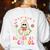You Can't Scare Me I Teach Elementary School Teacher Spooky Women's Sweatshirt Back Print White