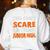 You Can't Scare Me I Teach Junior High Teacher Shirt For Men Women Women's Sweatshirt Back Print White You Can't Scare Me I Teach Junior High Teacher Shirt For Men Women Women's Sweatshirt Back Print White