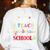 You Can't Scare Me I Teach Middle School Teacher For Men Women Women's Sweatshirt Back Print White You Can't Scare Me I Teach Middle School Teacher For Men Women Women's Sweatshirt Back Print White