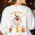You Cant Scare Me I Teach Pre-K Teacher Halloween Women's Sweatshirt Back Print White