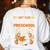 You Cant Scare Me I Teach Preschool Halloween Teacher Women's Sweatshirt Back Print White You Cant Scare Me I Teach Preschool Halloween Teacher Women's Sweatshirt Back Print White