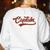Captain Chaos Shirt For Parent Teacher Or Crazy Child Women's Sweatshirt Back Print White