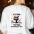 Cat It's Fine I'm Fine Everything Is Fine Teacher Life Women's Sweatshirt Back Print White Cat It's Fine I'm Fine Everything Is Fine Teacher Life Women's Sweatshirt Back Print White
