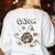 Catom Science Teacher Chemistry Lover Physics School Cat Women's Sweatshirt Back Print White Catom Science Teacher Chemistry Lover Physics School Cat Women's Sweatshirt Back Print White