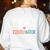 Chaos Coordinator Teacher Student Back To School 2025 Women's Sweatshirt Back Print White