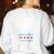 Chicago Teachers Matter Support Union Education Red For Ed Raglan Baseball Tee Women's Sweatshirt Back Print White Chicago Teachers Matter Support Union Education Red For Ed Raglan Baseball Tee Women's Sweatshirt Back Print White