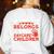 Childcare My Heart Belongs To Children Daycare Teacher Men Women Women's Sweatshirt Back Print White