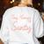 Childcare Provider Daycare Teacher Stole My Sanity Women's Sweatshirt Back Print White Childcare Provider Daycare Teacher Stole My Sanity Women's Sweatshirt Back Print White
