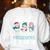 Chillin' With My Preschool Snowmies Teacher Christmas Men Women Kids Women's Sweatshirt Back Print White Chillin' With My Preschool Snowmies Teacher Christmas Men Women Kids Women's Sweatshirt Back Print White