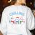 Chillin With My Snowmie Women Christmas Snowman Teacher Snow Women's Sweatshirt Back Print White Chillin With My Snowmie Women Christmas Snowman Teacher Snow Women's Sweatshirt Back Print White