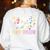 Choir Director T-Shirt Music Choral Teacher Women's Sweatshirt Back Print White Choir Director T-Shirt Music Choral Teacher Women's Sweatshirt Back Print White