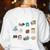 Christmas 12 Days Of Math Math Teacher Xmas STEM STEMS Women's Sweatshirt Back Print White