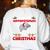 Christmas Math Teacher Hippopotenuse Math Lovers Xmas Women's Sweatshirt Back Print White Christmas Math Teacher Hippopotenuse Math Lovers Xmas Women's Sweatshirt Back Print White