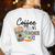 Coffee Gives Me Teacher Power Teacher Elementary Women Women's Sweatshirt Back Print White Coffee Gives Me Teacher Power Teacher Elementary Women Women's Sweatshirt Back Print White