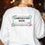 Composition Book Notebook Teachers Matching Group Halloween Women's Sweatshirt Back Print White Composition Book Notebook Teachers Matching Group Halloween Women's Sweatshirt Back Print White