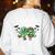 Creepin It Real Monster School Preschool Teacher Halloween Women's Sweatshirt Back Print White