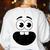Creepy Carrots Face Teacher Halloween Costume Matching Women's Sweatshirt Back Print White Creepy Carrots Face Teacher Halloween Costume Matching Women's Sweatshirt Back Print White