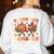 Crunching Numbers Just Like Leaves Pumpkin Fall Teacher Women's Sweatshirt Back Print White Crunching Numbers Just Like Leaves Pumpkin Fall Teacher Women's Sweatshirt Back Print White