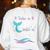 Cute Mermaid Librarian Teacher Dive Into A Good Book Reading Women's Sweatshirt Back Print White Cute Mermaid Librarian Teacher Dive Into A Good Book Reading Women's Sweatshirt Back Print White