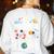 Cute School Teacher My Students Are Out Of This World Space Women's Sweatshirt Back Print White Cute School Teacher My Students Are Out Of This World Space Women's Sweatshirt Back Print White