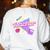 Cute Teacher Shirt 80's 90's Style Retro Old School Teacher For Men Women Women's Sweatshirt Back Print White