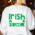 A Day Without Irish Dance Step Dance Teacher Irish Dancer Women's Sweatshirt Back Print White A Day Without Irish Dance Step Dance Teacher Irish Dancer Women's Sweatshirt Back Print White
