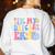 In My Daycare Era Groovy Teacher Daycare First Day Of School Women's Sweatshirt Back Print White In My Daycare Era Groovy Teacher Daycare First Day Of School Women's Sweatshirt Back Print White