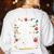 Daycare Provider Infant Teacher Quotes Toddler Teaching Women's Sweatshirt Back Print White