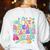 In My Daycare Teacher Era Daycare Provider Kids Women's Sweatshirt Back Print White In My Daycare Teacher Era Daycare Provider Kids Women's Sweatshirt Back Print White