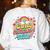 Daycare Teacher Daycare Provider Early Childhood Vibes Women's Sweatshirt Back Print White Daycare Teacher Daycare Provider Early Childhood Vibes Women's Sweatshirt Back Print White