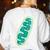 DIY Mitochondria Costume Biology Teacher Halloween Women's Sweatshirt Back Print White DIY Mitochondria Costume Biology Teacher Halloween Women's Sweatshirt Back Print White