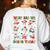 What Are We Doing Today PE Teacher Snowman Christmas Women's Sweatshirt Back Print White What Are We Doing Today PE Teacher Snowman Christmas Women's Sweatshirt Back Print White
