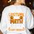 I Don't Need A Costume I'm Math Teacher Costume Halloween Women's Sweatshirt Back Print White