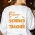 I Don't Need A Costume I'm A Science Teacher Halloween For Men Women Women's Sweatshirt Back Print White I Don't Need A Costume I'm A Science Teacher Halloween For Men Women Women's Sweatshirt Back Print White