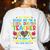 You Don't Scare Me I'm A Special Education Teacher SPED Women's Sweatshirt Back Print White You Don't Scare Me I'm A Special Education Teacher SPED Women's Sweatshirt Back Print White