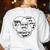 You Are Here Dystopian Venn Diagram English Teacher Bk Women's Sweatshirt Back Print White