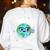 Earth Day Rotation Of The Earth Makes My Day Science Teacher Women's Sweatshirt Back Print White Earth Day Rotation Of The Earth Makes My Day Science Teacher Women's Sweatshirt Back Print White