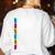 Educar Bilingual Spanish Teacher Women's Sweatshirt Back Print White