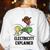 Electricity Explained Physics Nerd I Teacher School Women's Sweatshirt Back Print White Electricity Explained Physics Nerd I Teacher School Women's Sweatshirt Back Print White