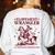 Elopement Wrangler Teacher ABA Behavior Support Cowboy Women's Sweatshirt Back Print White