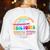 ESOL Squad Teachers And Students Team Back To School Women's Sweatshirt Back Print White